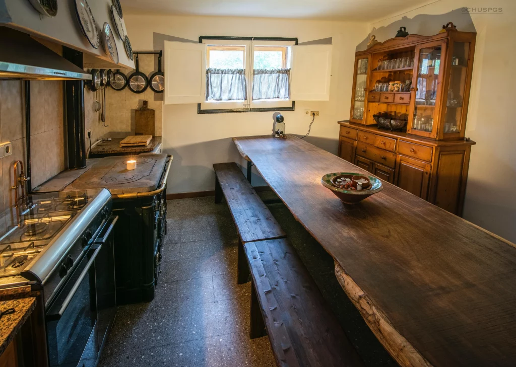 cuina casa rural masia can felix